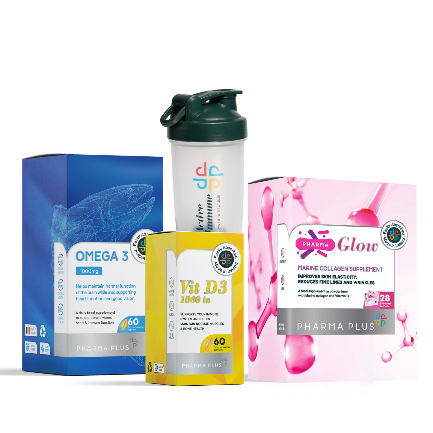Daily Wellness Vital Glow Trio