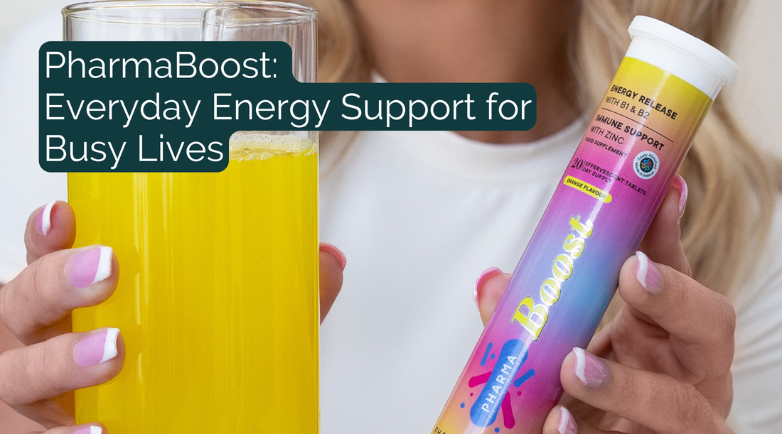 PharmaBoost: Everyday Energy Support for Busy Lives