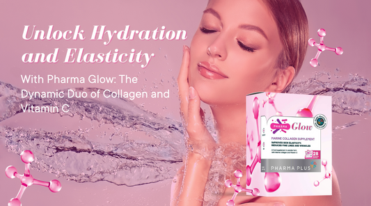 Unlock Hydration and Elasticity with Pharma Glow: The Dynamic Duo of Collagen and Vitamin C