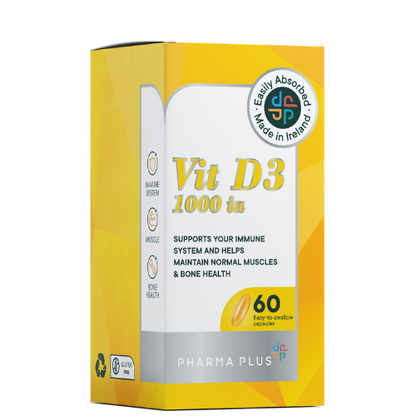 Vitamin d3 supplement - Vitamin d3 1000 iu, Pharma Plus