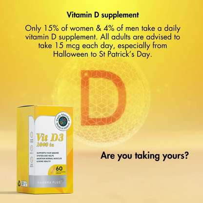 Vit D3 1000 iu